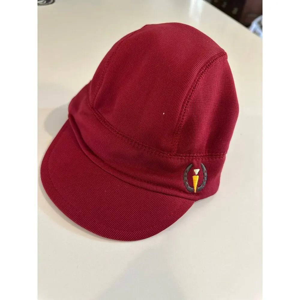 Kerrits Vintage Red Newsboy Equestrian Hat